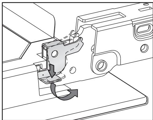 MIELE DGC 7440 NR  -  DGC 7440X BB - Démonter la porte - 3