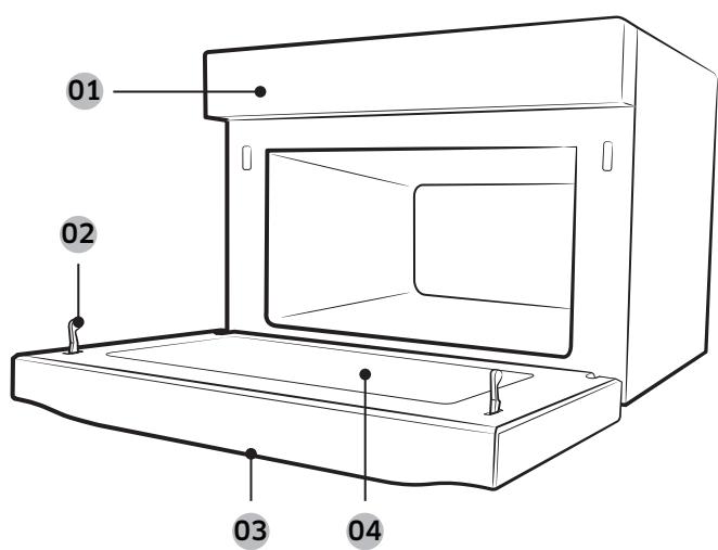 SAMSUNG MC35R8058KC - Accessoires fournis - 1