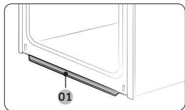 SAMSUNG NV75N5641BS - NV75N5641RB - NV75N5641RS - NV75N5641RS/EF - NV75N5675BT/EF - NV75N5671BS/EF - NV75N5671RM/EF - NV75N5671RS/EF - Collecteur d'eau - 1