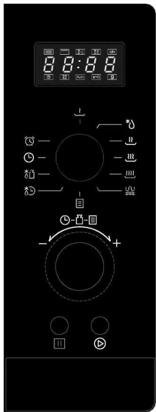 SABA FMOG23BX - Control panel - 1