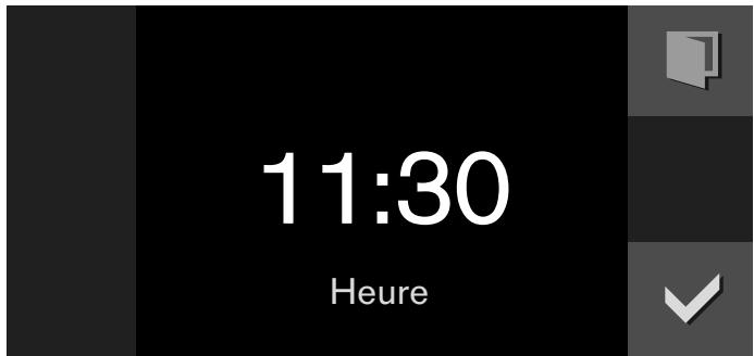 GAGGENAU BMP225-100  -  BMP225-110 -  BMP225-130 - Régler l'heure - 1
