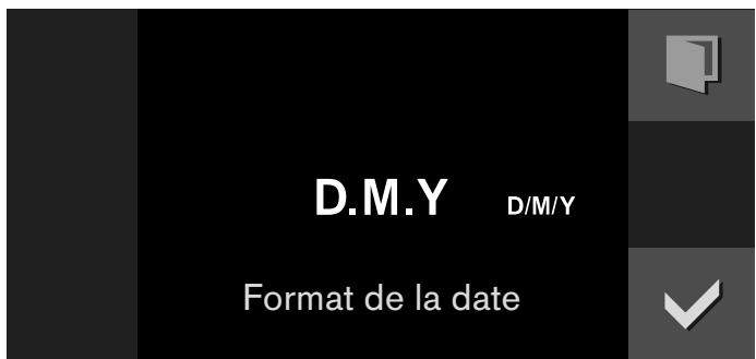 GAGGENAU BMP224-100  -  BMP224-110 -  BMP224-130 - Réglage du format de la date - 1