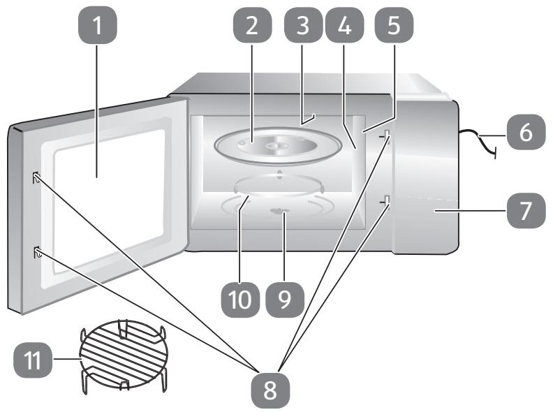 MEDION MD17495 - Definizione dei componenti - 1