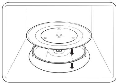 SAMSUNG MG30T5018UG - Taca obrotowa - 1