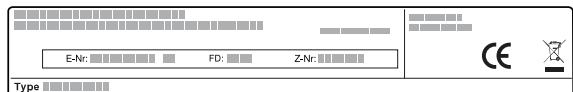NEFF C1APG64N0 - C1APG64N0 - Numéro de produit (E-Nr) et numéro de fabrication (FD) - 1