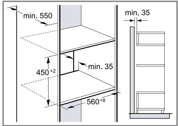 NEFF C1APG64N0 - C1APG64N0 - Installation dans un meuble haut - 1