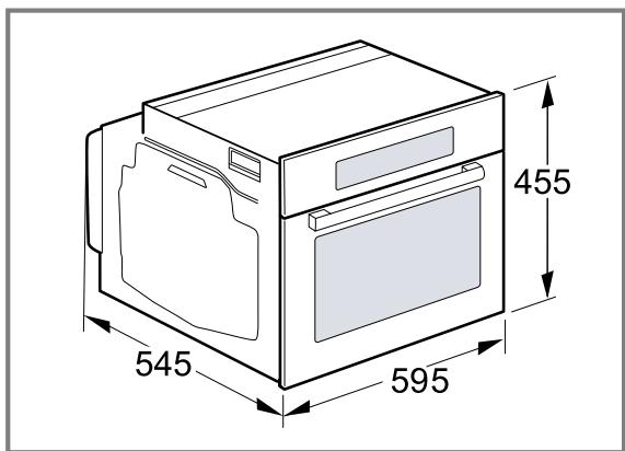 NEFF C1APG64N0 - C1APG64N0 - Dimensioni apparecchio - 1