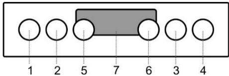 GORENJE ECS5350XA - BANDEAU DE COMMANDES - 1