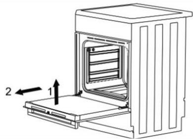 GORENJE ECS5350XA - Démontage et remontage de la porte du four (selon le modèle) - 2