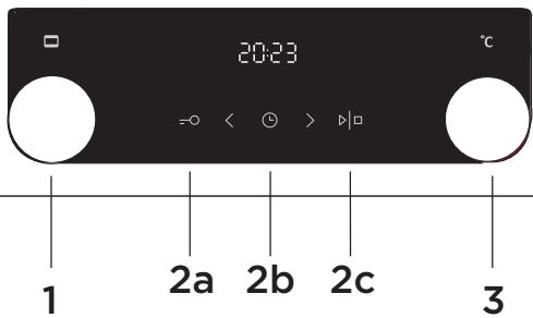 GORENJE EIT5356X - BANDEAU DE COMMANDES - 1