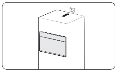 SAMSUNG NQ50K3130BT - Vereiste afmetingen voor installatie - 4