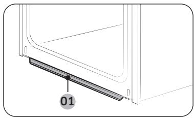 SAMSUNG NV68A1170BS - Wateropvangbak - 1
