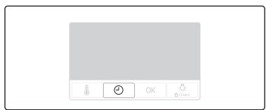 SAMSUNG NV68A1170BS - Pour effacer la durée de cuisson - 1