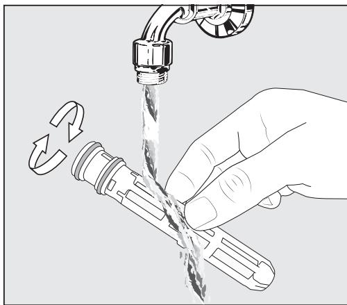 MIELE F 2672 VI - Cleaning the water filter (Intensive Clear 2.0 mesh filter) (see "Optional accessories") - 3
