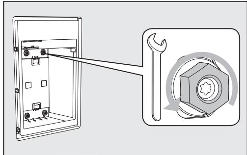 MIELE F 2672 VI - Aligning the Ice/Water dispenser - 2