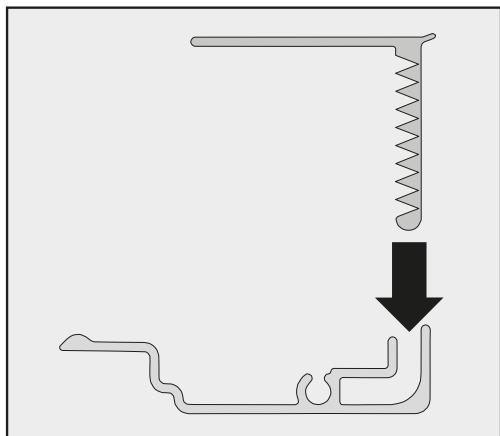 MIELE F 2672 VI - Securing the covers - 2