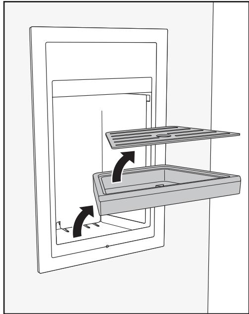 MIELE F 2672 VI - Preparing the cabinet fronts - 8