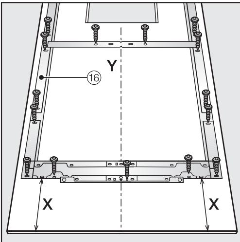 MIELE F 2672 VI - Preparing the cabinet fronts - 5