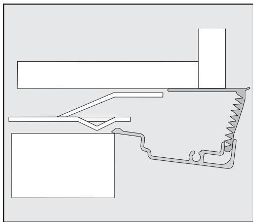 MIELE F 2672 VI - Securing the covers - 3