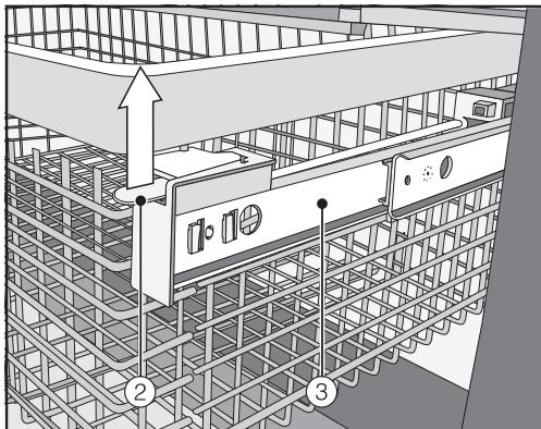 MIELE F 2672 VI - Removing the freezer baskets - 1