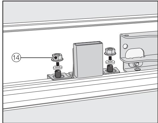 MIELE F 2672 VI - Securing and aligning the cabinet front - 7