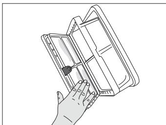 BEKO DPU8360X - Cleaning the filter drawer - 6