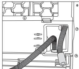 BEKO DPU8360X - De afvoer aansluiten - 2