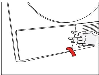 BEKO DPU8360X - Cleaning the filter drawer - 10