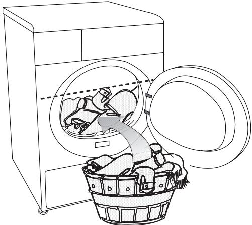BEKO DPU7340X - Προετοιμασία των ρούχων για στέγνωμα - 1
