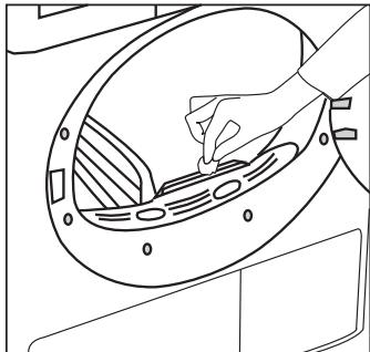 BEKO DPU7340X - Καθαρισμός των αισθητήρων - 1