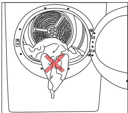 BEKO DPU7340X - Loading the laundry - 1
