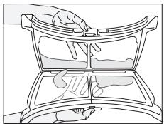 BEKO DPU7340X - Lint Filter Cleaning symbol is on. - 7