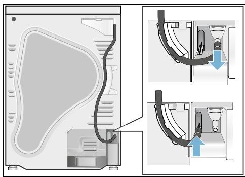 BALAY 3SB988BA - Draining the condensation water - 2