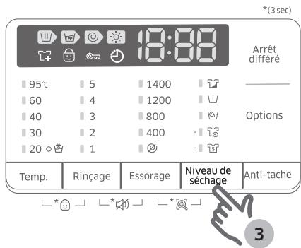 SAMSUNG WD90K5B10OW - Séchage vêtements uniquement - 2