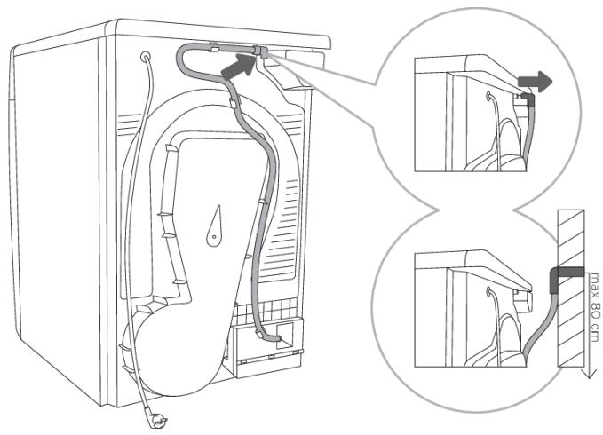 GORENJE DEH82/G  -  DEH82/G - Évacuation de l'eau de condensation - 1