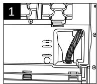 BEKO DHS8412PA0 - Connecting the water drain hose - 1