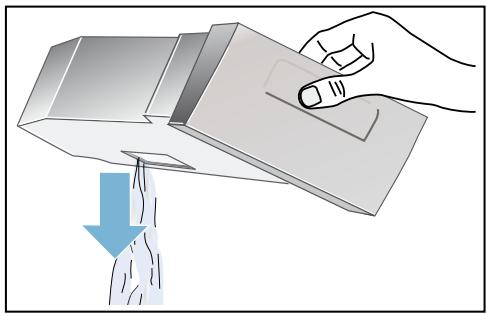 BOSCH WTW874H3 - Emptying the condensate container - 2