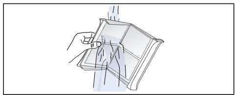 BOSCH WTW874H3 - Clean the fluff filter - 5