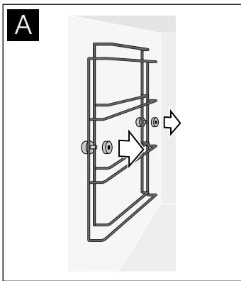 GAGGENAU BO471102  -  BO471102 - Retirer les grilles - 1