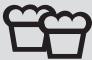 AEG BEK231010M - Baking on one shelf level - 1