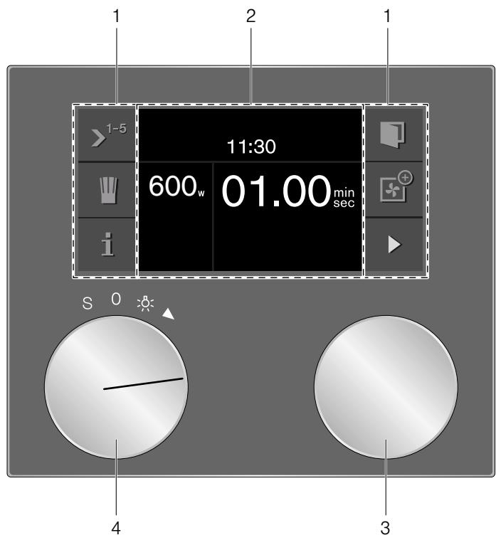 GAGGENAU BM455110  -  BM455110 - Afficheur et éléments de commande - 1
