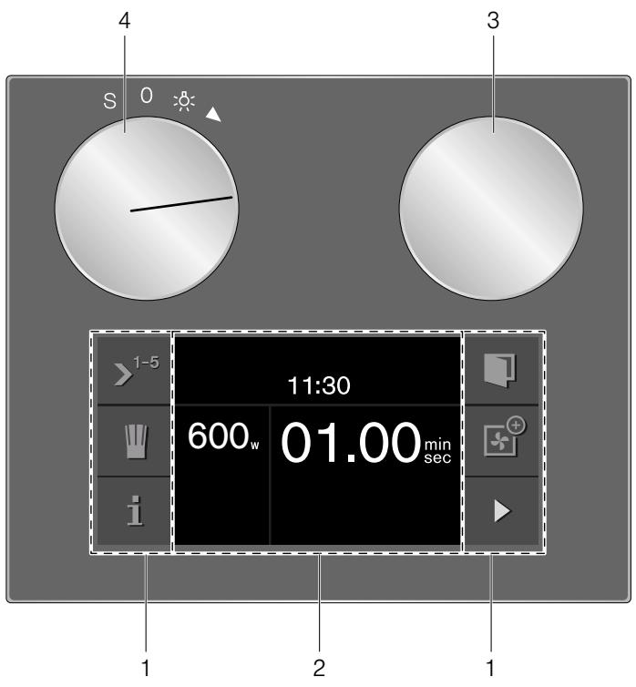 GAGGENAU BM455110  -  BM455110 - Afficheur et éléments de commande - 2