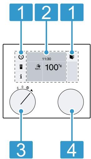 GAGGENAU BS455101  -  BS455101 - Éléments de commande - 1