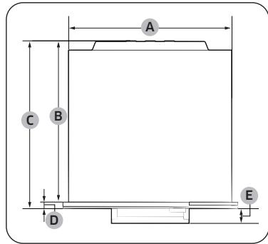 SAMSUNG NQ50T9539BD/EF  -  NQ50T9539BD/EF - Aufstellen des Geräts - 2