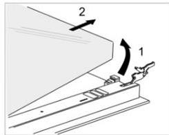 GORENJE EC5351WA - EC5351WA - DÉMONTAGE ET REMONTAGE DES VITRES DE LA PORTE DU FOUR - 2