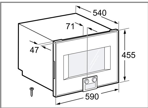 GAGGENAU BS475102  -  BS475102 - Dimensions de l'appareil - 2