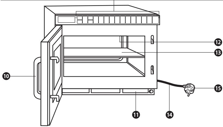 PANASONIC NE-2153-2  -  NE-2153-2 - Outline Diagram of NE-2153-2/NE-1653 - 2
