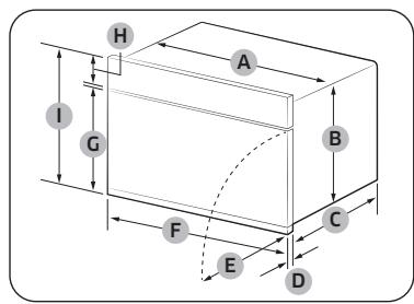 SAMSUNG NQ5B4553FBB/U1  -  NQ5B4553FBK/U1 - Einbau in einen Kuchenschrank - 1