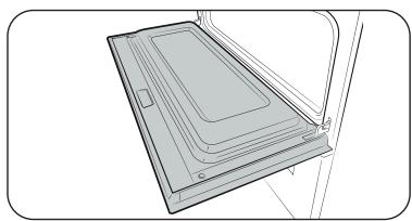 SAMSUNG NV7B6675CAN/U1  -  NV7B6675CCK/U1 -  NV7B6675CAN/U1 - Comment utiliser la porte supérieure - 3