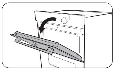 SAMSUNG NV7B6675CAN/U1  -  NV7B6675CCK/U1 -  NV7B6675CAN/U1 - Comment utiliser la porte supérieure - 2